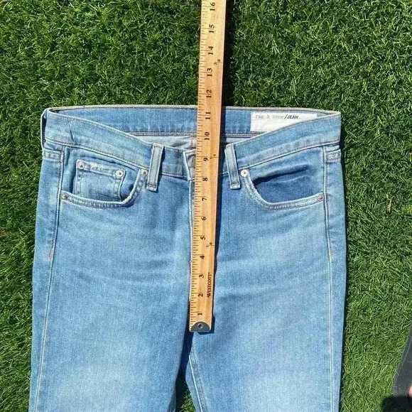 Rag & Bone 10 Inch Stove Pipe blue size 26 - Picture 6 of 12